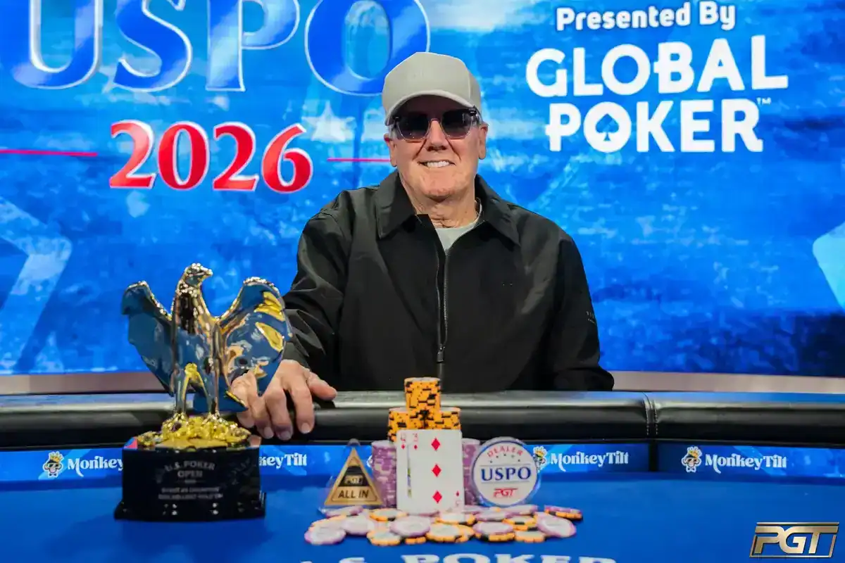 Peter Placey Claims First PGT Title at 2026 U.S. Poker Open Event #5