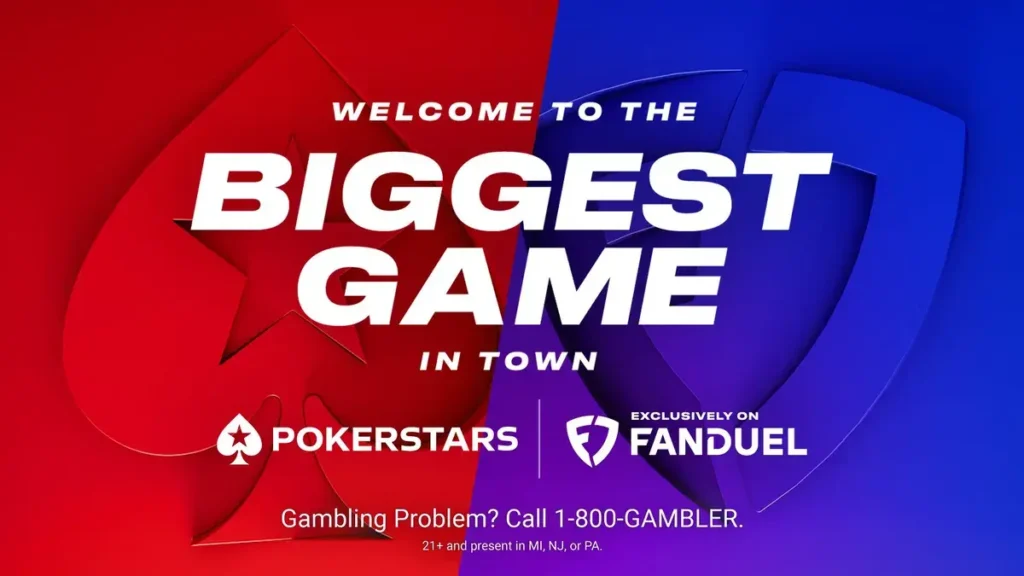 Biggest Game in Town -- PokerStars Exclusively on FanDuel