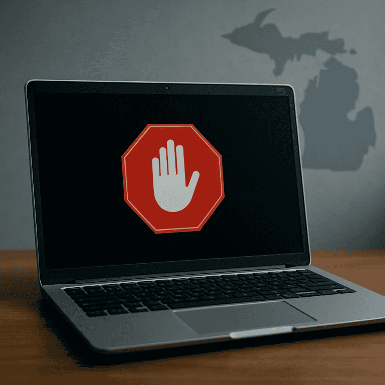 Illegal Online Casinos in Michigan Ordered to Cease Operations