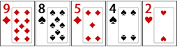 9-8-5-4-2