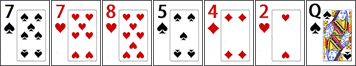 Stud/8 example hand #2