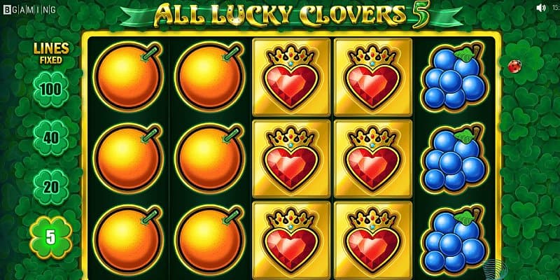 Casinonic Casino AU - All Lucky Clovers 5