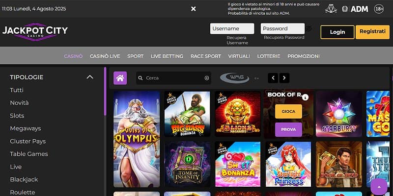 Jackpot City Casino IT