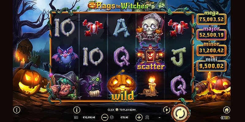 Super Slots Casino US - Rags to Witches