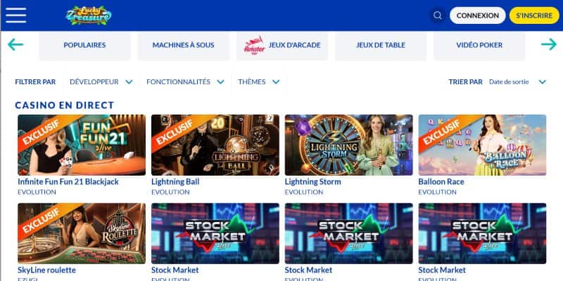 Lucky Treasure Casino FR