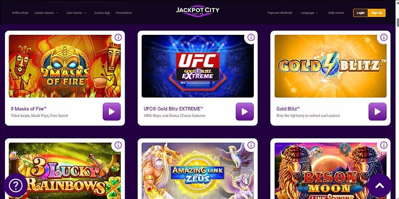 Jackpot City Casino CA