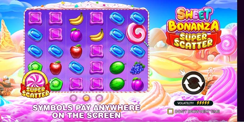 Kingmaker Casino AU - Sweet Bonanza Super Scatter