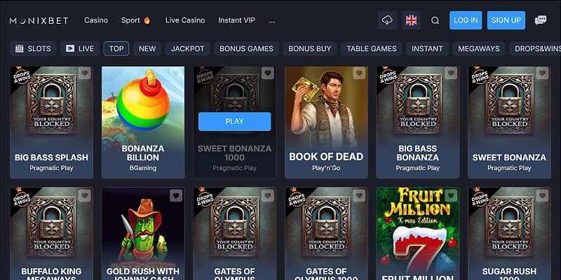 Monixbet Casino NL