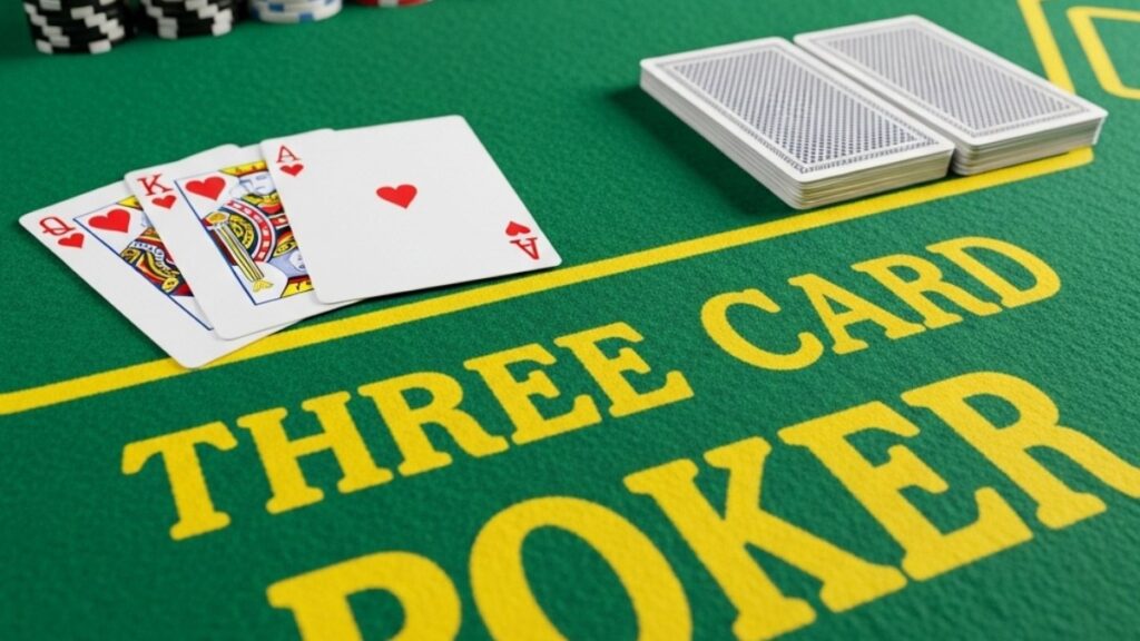 how to play 3 card poker
