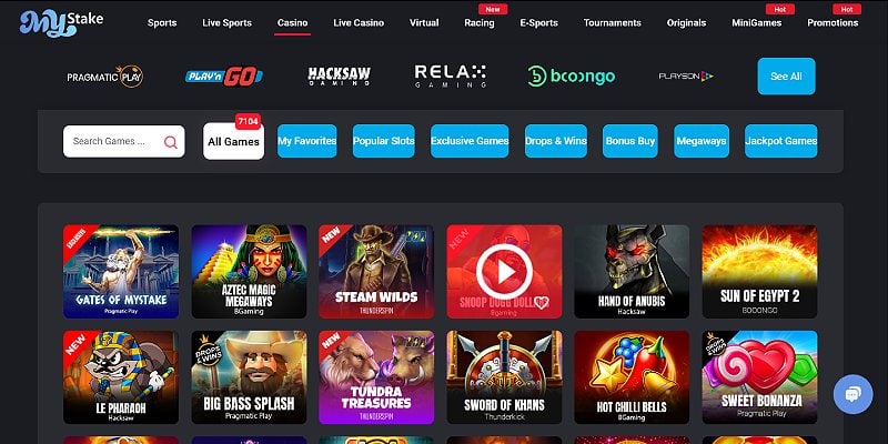 MyStake Casino CA
