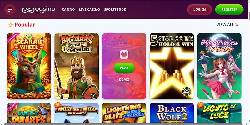 Casino Infinity Casino CA