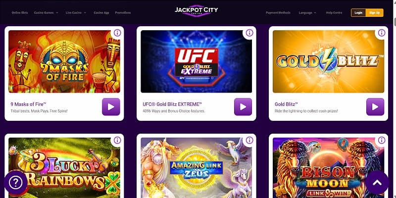 Jackpot City Casino CA