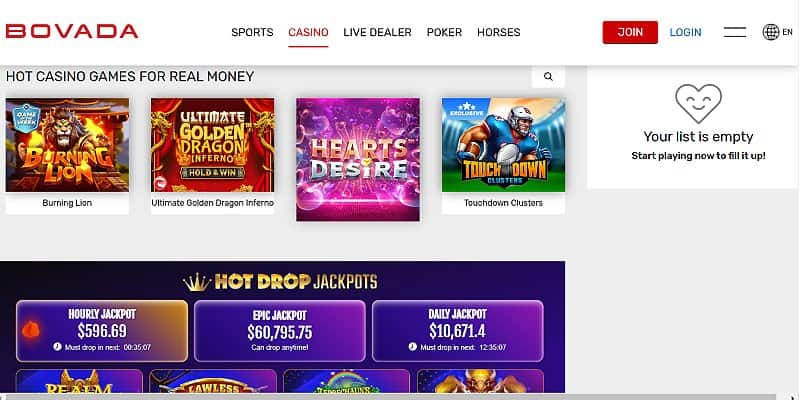 Exploring the Best of Bovada Casino