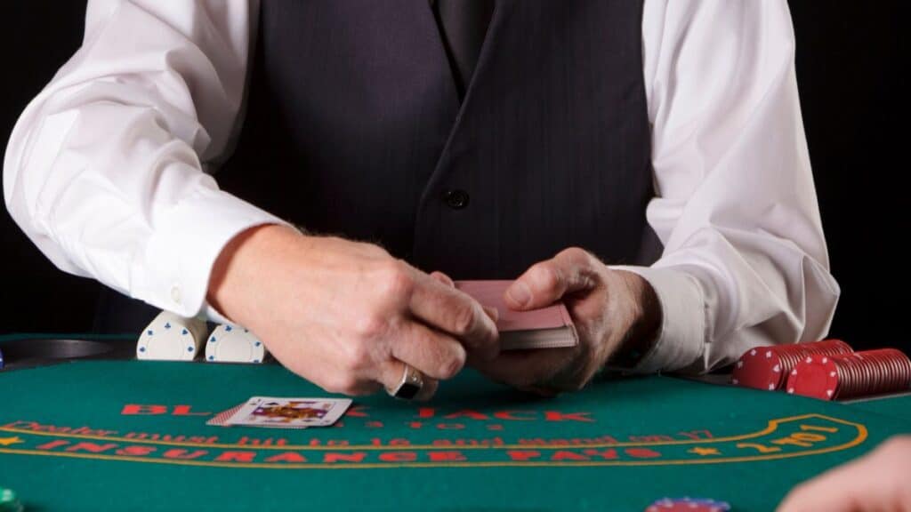 how to deal blackjack