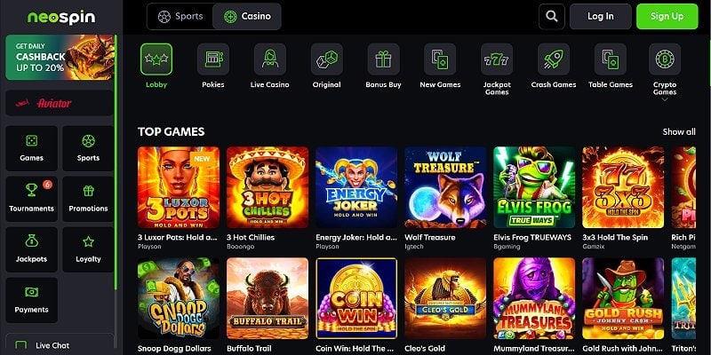 NeoSpin Casino: A New Contender in the Aussie Market