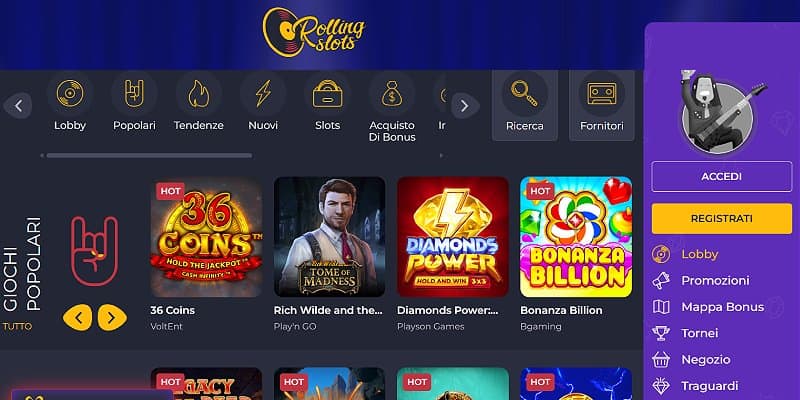 Rolling Slots Casino IT