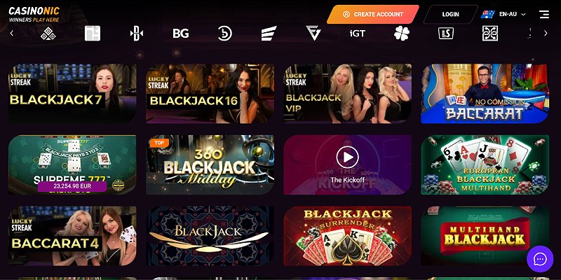 Casinonic Casino Image