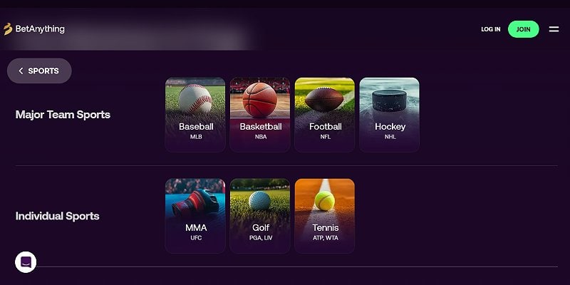 BetAnything Sports US