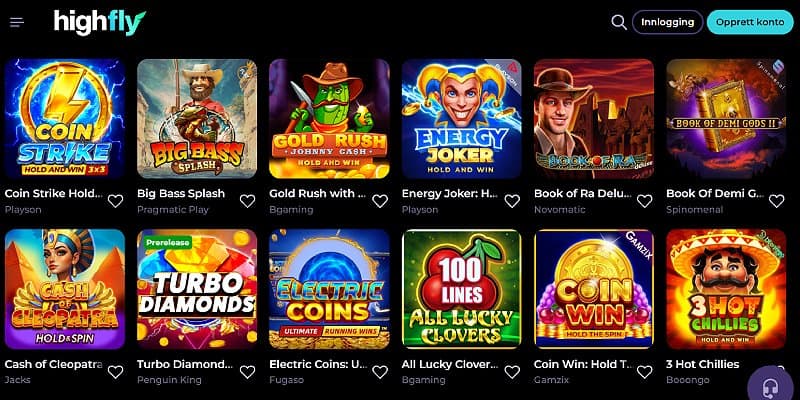 Highflybet Casino NO