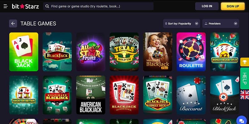 BitStarz Casino US - Blackjack