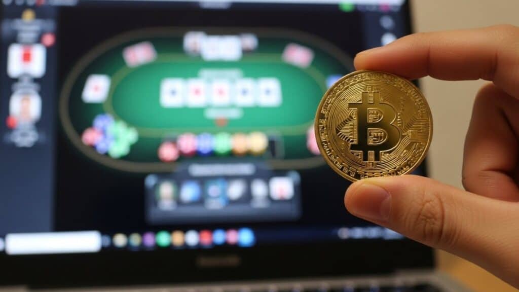 bitcoin poker sites