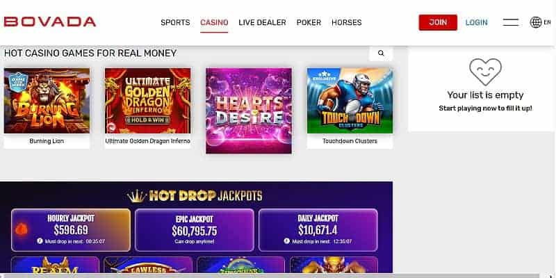 Bovada Casino US