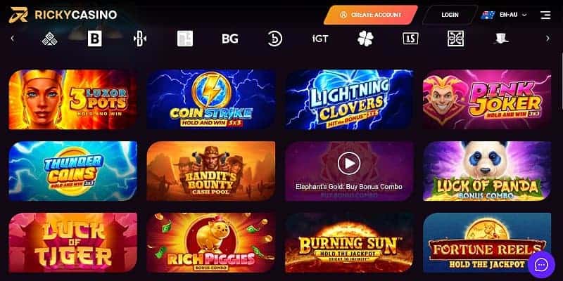 Ricky Casino AU