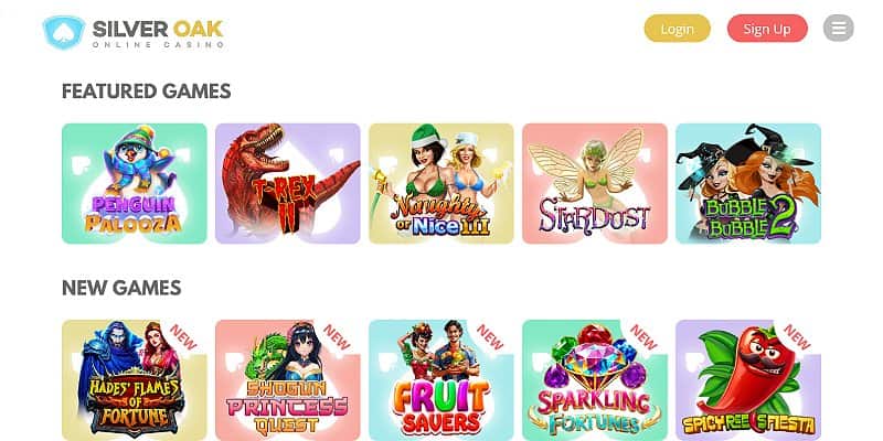 Silver Oak Casino US