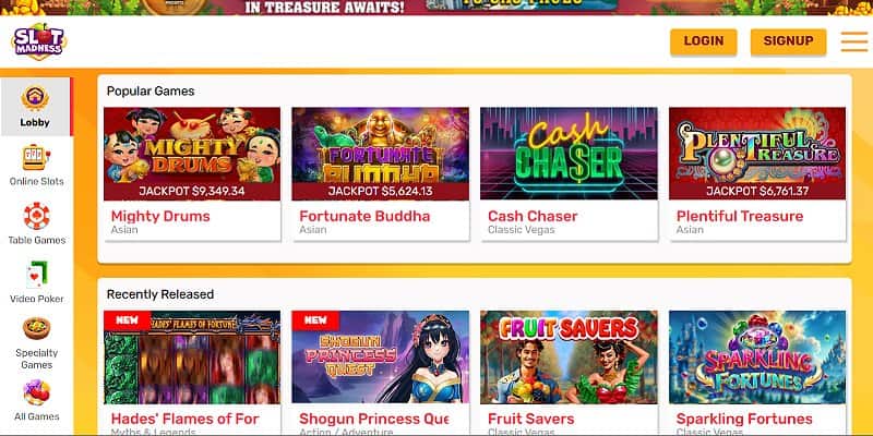 Slot Madness Casino US