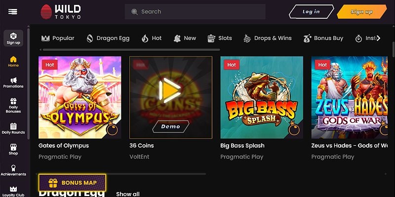 Wild Tokyo Casino AU