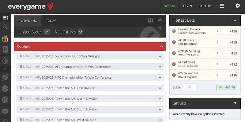 Everygame Sports US - NFL