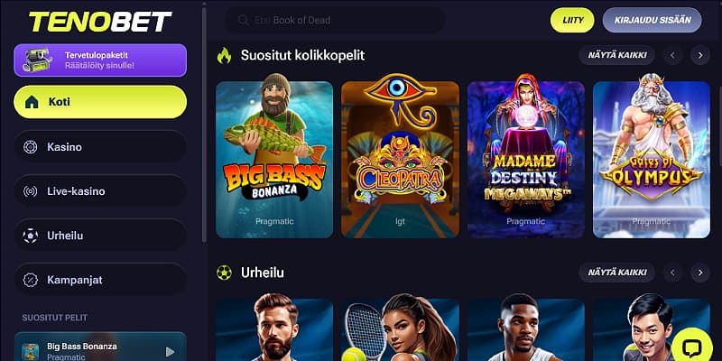 Tenobet Casino FI