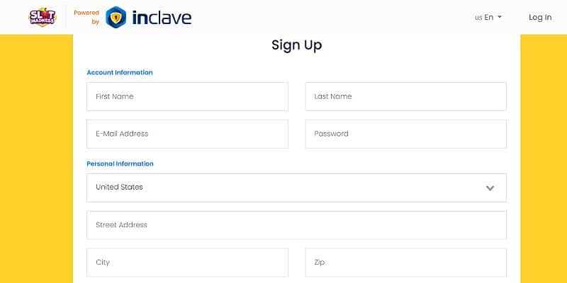 Slot Madness Casino Signup