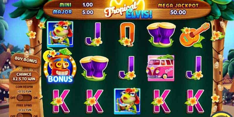 Cafe Casino US - Tropical Elvis